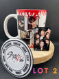 Coffret Mug Stray Kids + sous tasse + porte clé